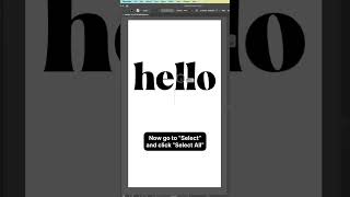 How to Turn Text into Outlines in Illustrator