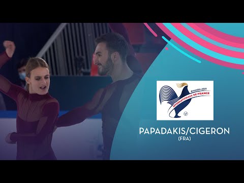 Papadakis/Cizeron (FRA) | Ice Dance RD | Internationaux de France 2021  | #GPFigure