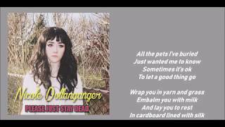 Video thumbnail of "Nicole Dollanganger - Please Just Stay Dead (Lyric video)"