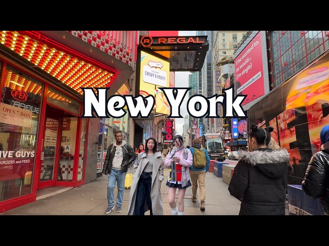 New York, Amerika Serikat | NYC | Tur Jalan Kaki 4K