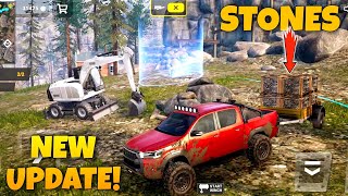 New Update! Log & Stone Transport Available In New Map | Off Road 4x4 Driving Simulator Gameplay HD screenshot 5