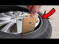 EXPERIMENT: iPHONE in a CAR TIRE