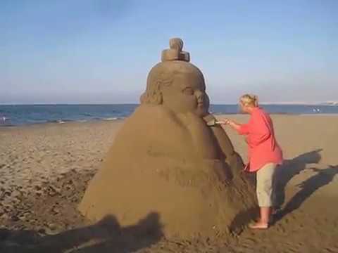 CRETE SAND SCULPTURE