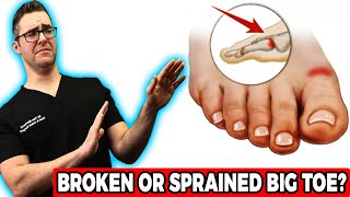 Broken Big Toe or Sprained Big Toe Joint? [BEST Home Treatment 2022] screenshot 5