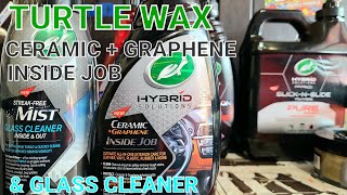 [NEW] Turtle Wax Ceramic + Graphene INSIDE JOB Interior Detailer & Glass Cleaner Review