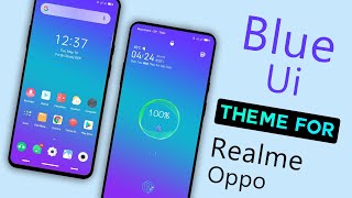 Blue UI theme for Realme UI and all Oppo mobiles screenshot 5