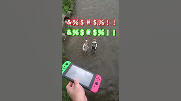 Prank Dropping My Son S Video Game Addict S Switch Into The River Shorts 