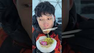 Ice Ramen 🧊 vs Hot Cheese Fondue 🔥