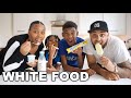 We Only ate White Food for 24 HOURS | Food Challenge !! The Williamson's