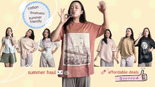 Summer Haul🌬️🦦 || College/Uni Finds📚🫪 || Laid-Back, Chill aesthetic🎧🧋