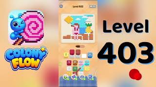 Colony Flow Level 403 Walkthrough | Full Gameplay | Solutionguruji