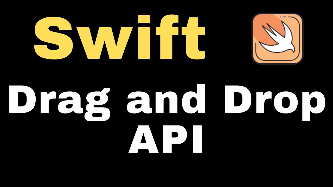 How to use Drag and Drop API in iOS 
