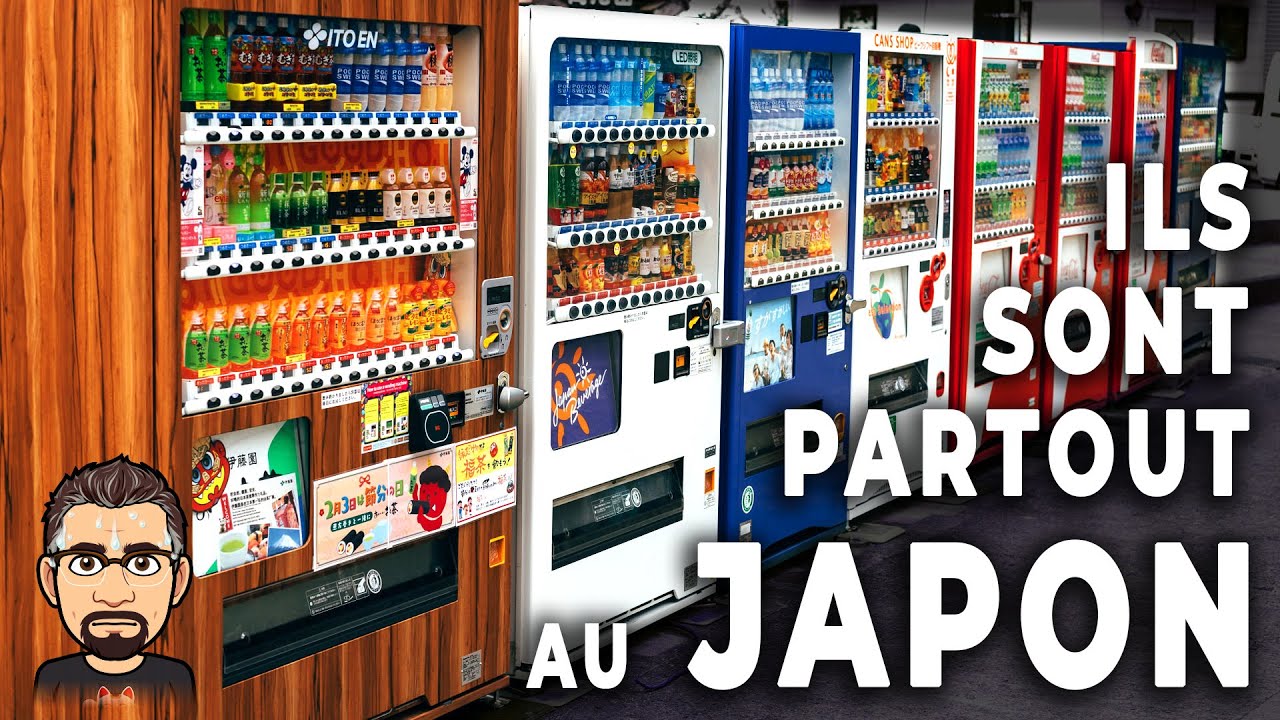 JAPON : l'invasion des distributeurs automatiques !
