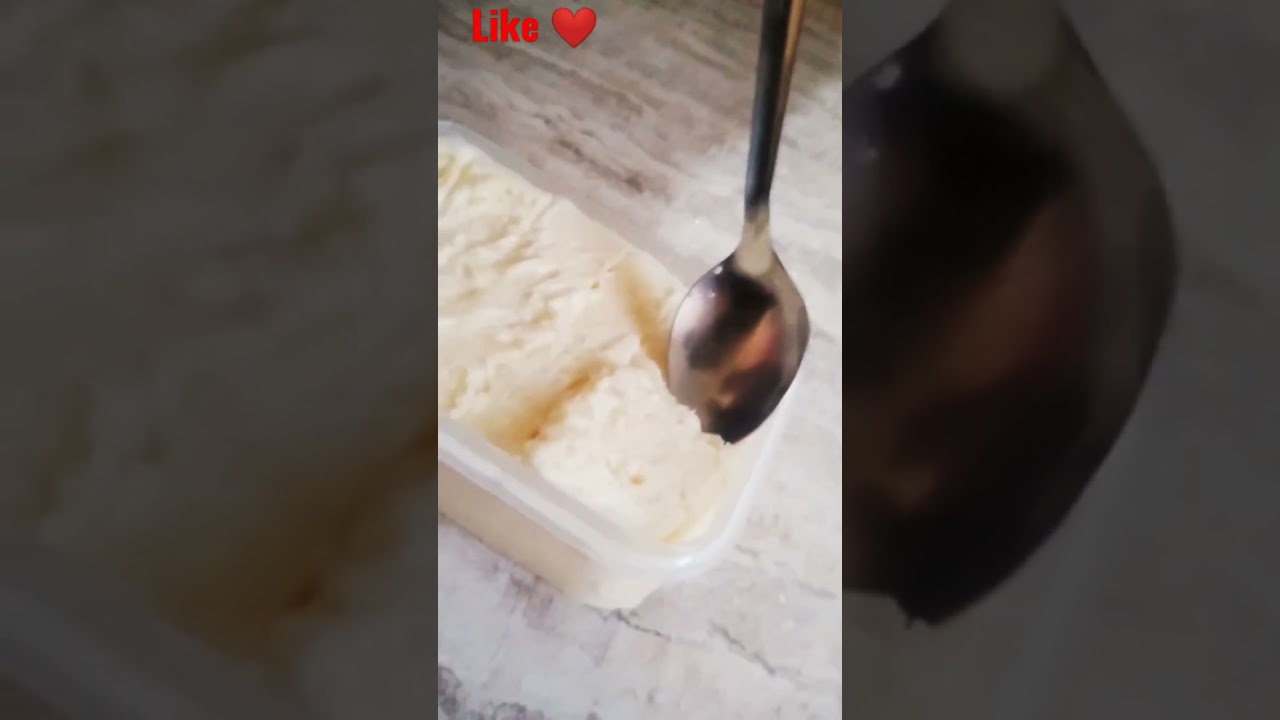 " ️" vanilla ice cream " ️" ki recipe / YouTube