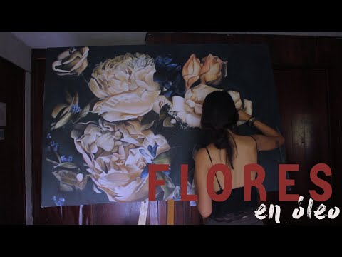 Flores en óleo | Flowers in oil paint