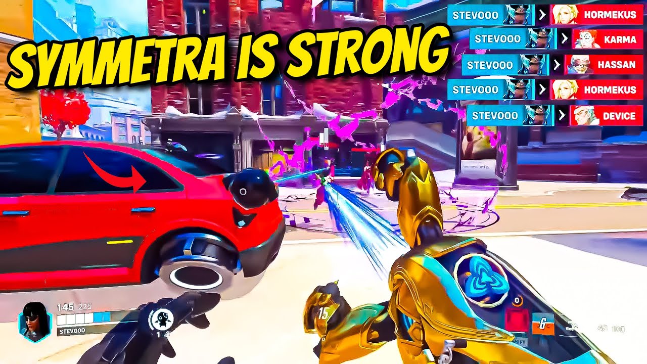 Steevo Bench Steevo Shows Why Symmetra is BROKEN In Overwatch 2 Season 2 - YouTube