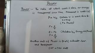 Physics#power definition @activeclasses-e9u