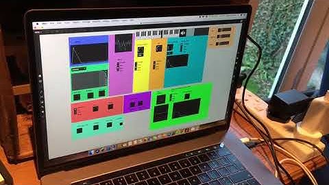 My first synth - Max Msp