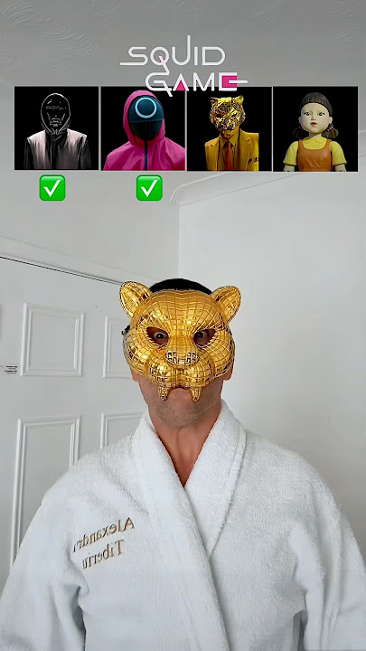 Squid Game Masks 😳