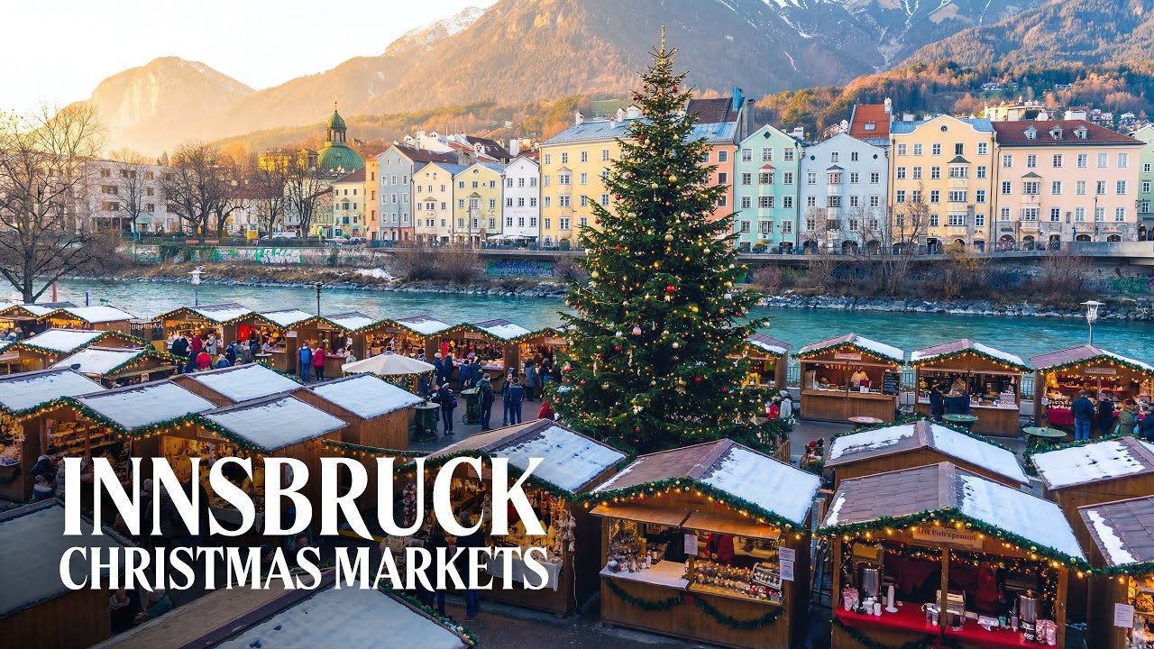 Innsbruck Christmas Markets · Most Scenic in Europe with a Stunning Alpine Backdrop · 4K Tour