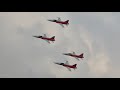 Patrouille Suisse Northrop F-5 Swiss Air Force best of flying Display Sanicole Sunset Airshow 2021