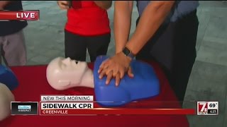 Sidewalk CPR Friday