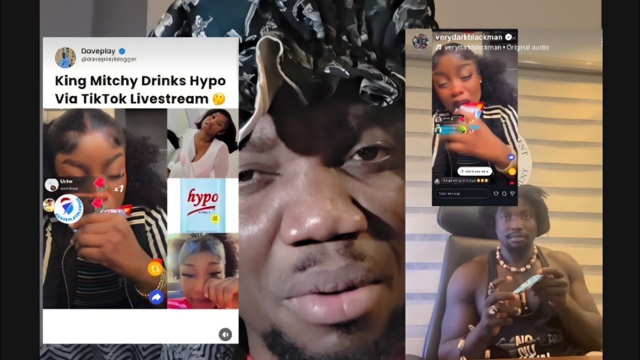 Mitchy Were you Kpai Go you go dey drink Hypo who help verydarkman Supervise his school Renovation