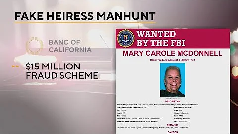 Phony heiress on the run