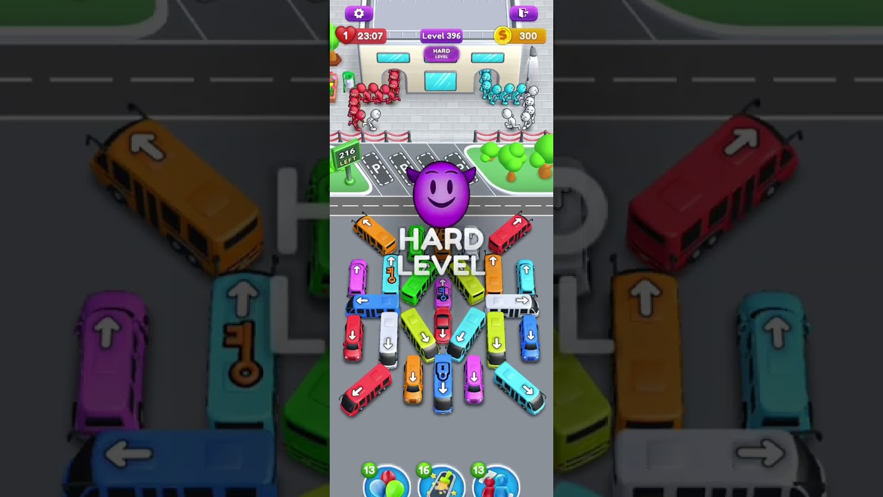 Crowd Express level 396 hard level Walkthrough Solution - YouTube