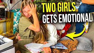 Two Girls Gets Emotional Upon Finding Out They’re Getting a Puppy for Christmas