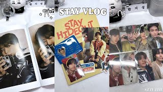 [STAY VLOG] 벌써 스테이 4기라니익!! ㅠㅠ ♥ | 스테이브이로그 • 스테이4기 • 언박싱 • 덕질브이로그 | ••• ᰔ