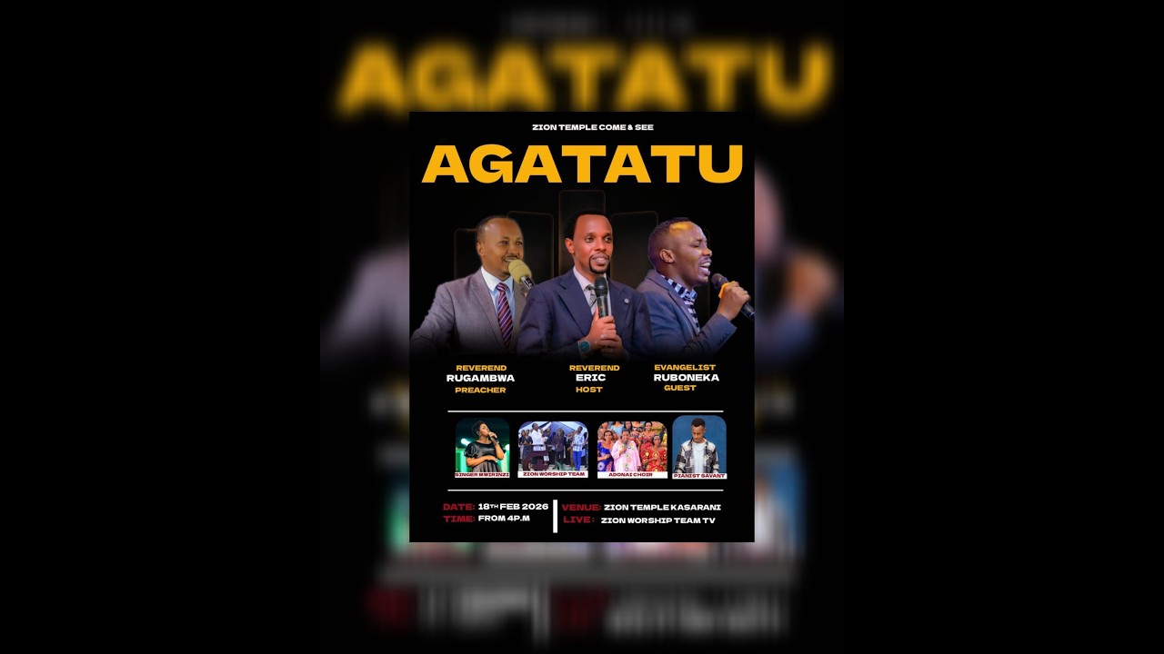 🛑LIVE// IKAZE MUMATERANIRO YA GATATU HAMWE NA REV ERIC NA & REV RUGAMBWA KUVA IRWANDA