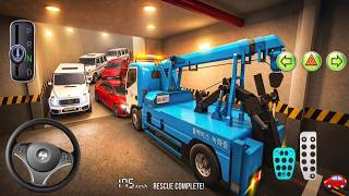 New Hyundai Tow Truck Stuck In Parking Garage Gameplay - 3D Driving Class 2026 - Android iOS Games screenshot 1