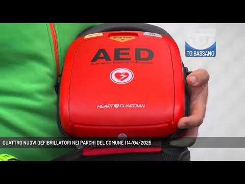 QUATTRO NUOVI DEFIBRILLATORI NEI PARCHI DEL COMUNE | 14/04/2025