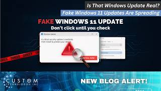 Fake Windows 11 Update Scam: What Manufacturers Need to Know