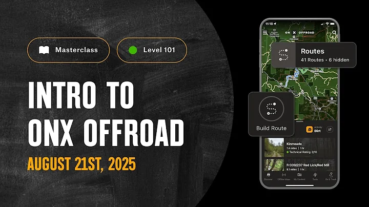 How to Use the App | onX Offroad  Masterclass - Intro 101 (August 2025)