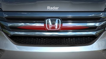 2016 Honda Pilot Collision Mitigation Braking System with Integrated Forward | AutoMotoTV