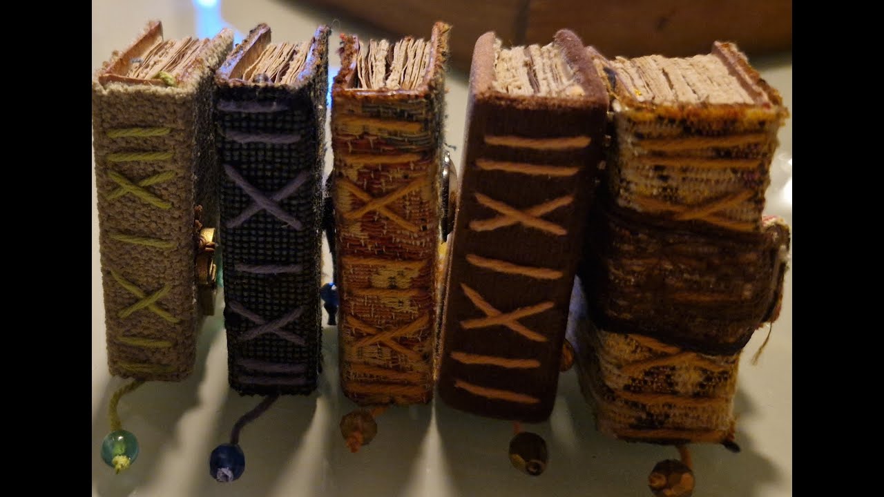 tuto mini livre vintage j'adore😍