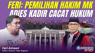 Feri Adies Kadir Tidak Pantas Jadi Hakim Mk Secara Etik U0026 Moral  speakup