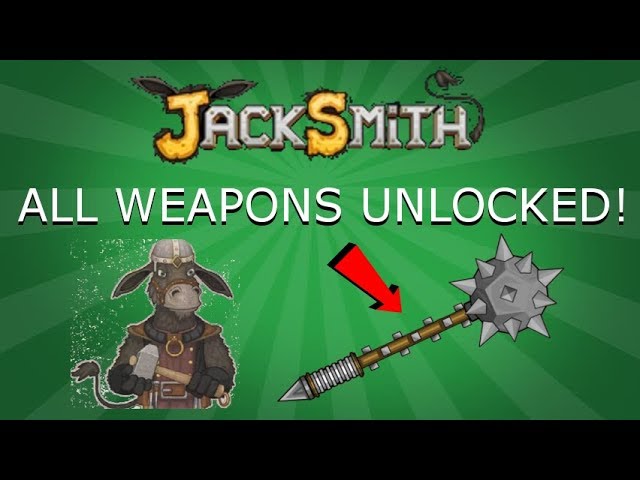 Jacksmith - 100% PERFECT GOLD WEAPONS 