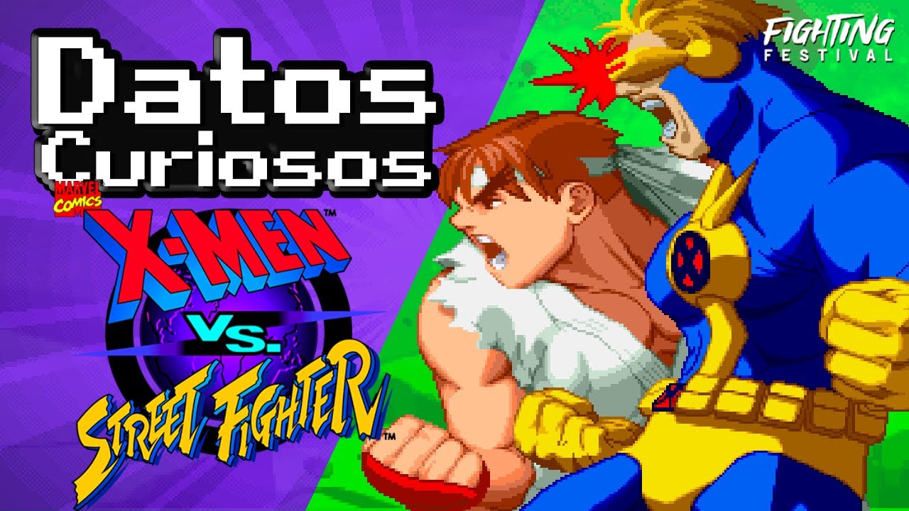 Curiosidades de X-Men vs. Street Fighter