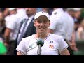 "I don't like being the favourite" | Elena Rybakina | QF On-court Interview | Wimbledon 2024