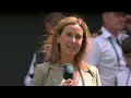 "I don't like being the favourite" | Elena Rybakina | QF On-court Interview | Wimbledon 2024