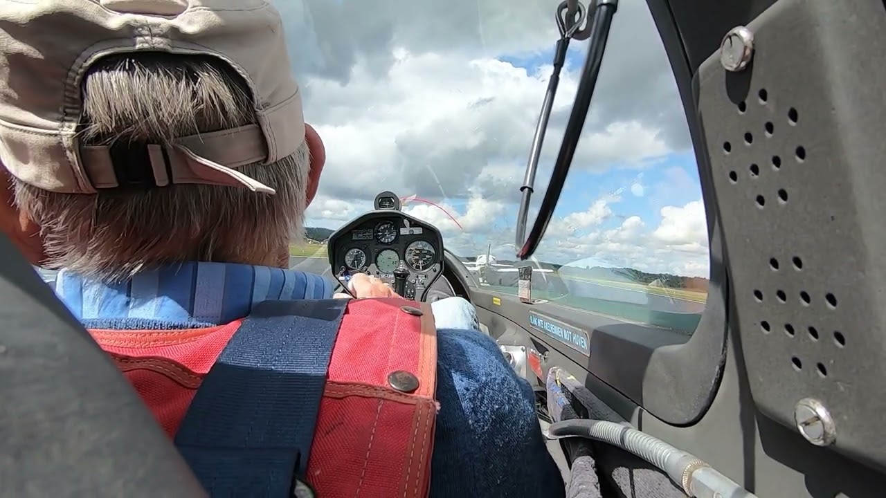 91 år och segelflyger för första gången