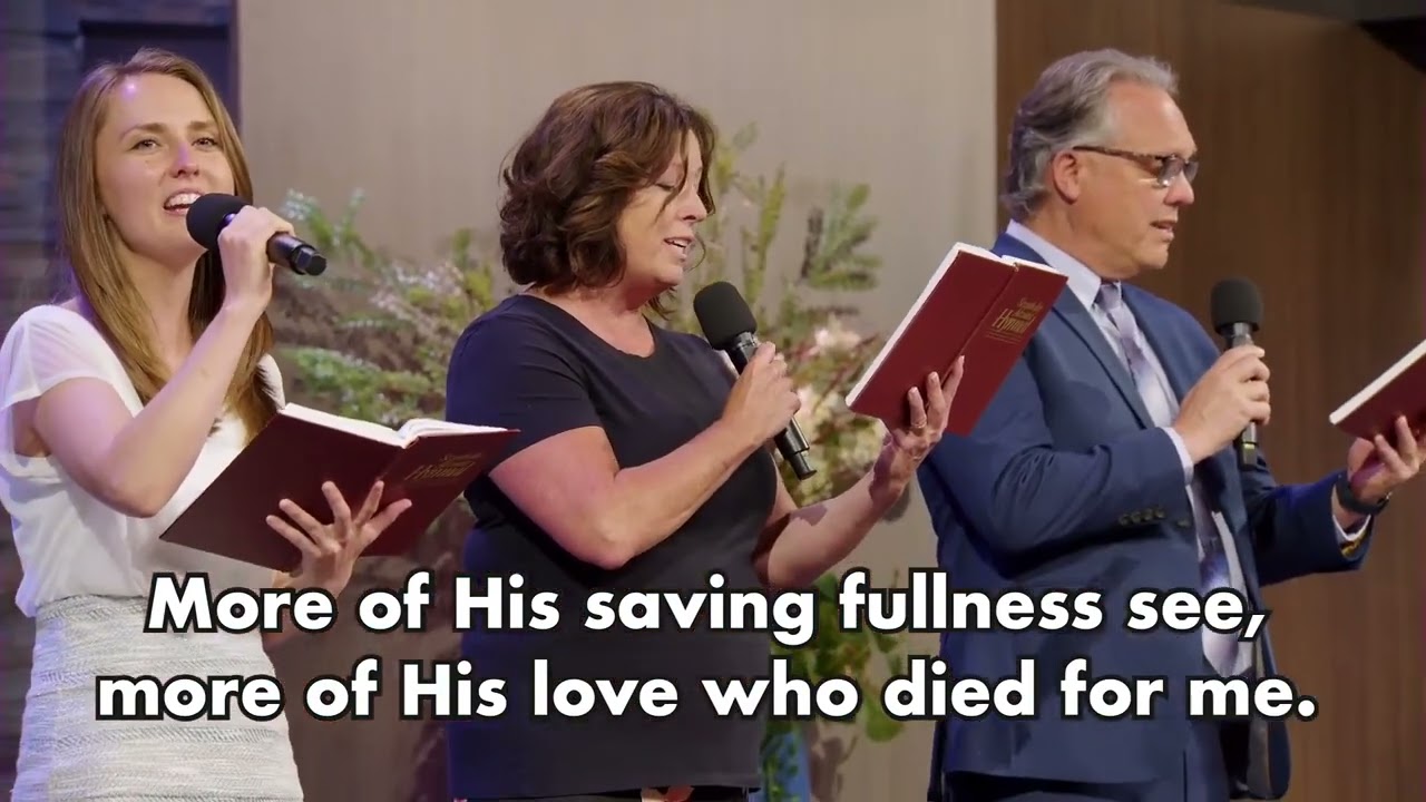 "More about Jesus" -  Hymn 245