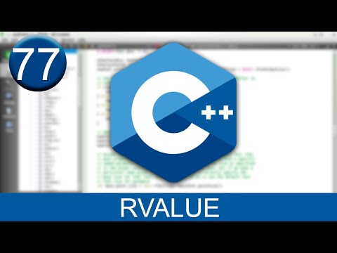 Video: ¿Qué es rvalue y lvalue en c++?