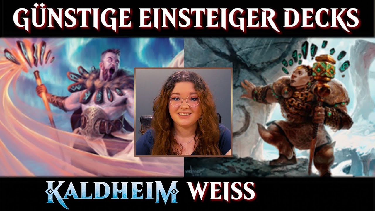 Magic Einsteiger Deck bauen Kaldheim WEISS Magic the Gathering