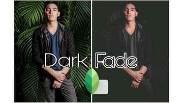 SNAPSEED PHOTO EDITING MALAYALAM | Snapseed moody dark fade editing | MQ Editzz