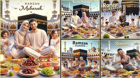 IFTARI in Makkah ai images | Ramzan wale photo kaise banaye | Bing image creator tutorial | Bing ai