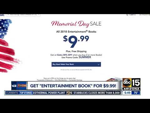 ‘Entertainment’ coupon books at a great price!